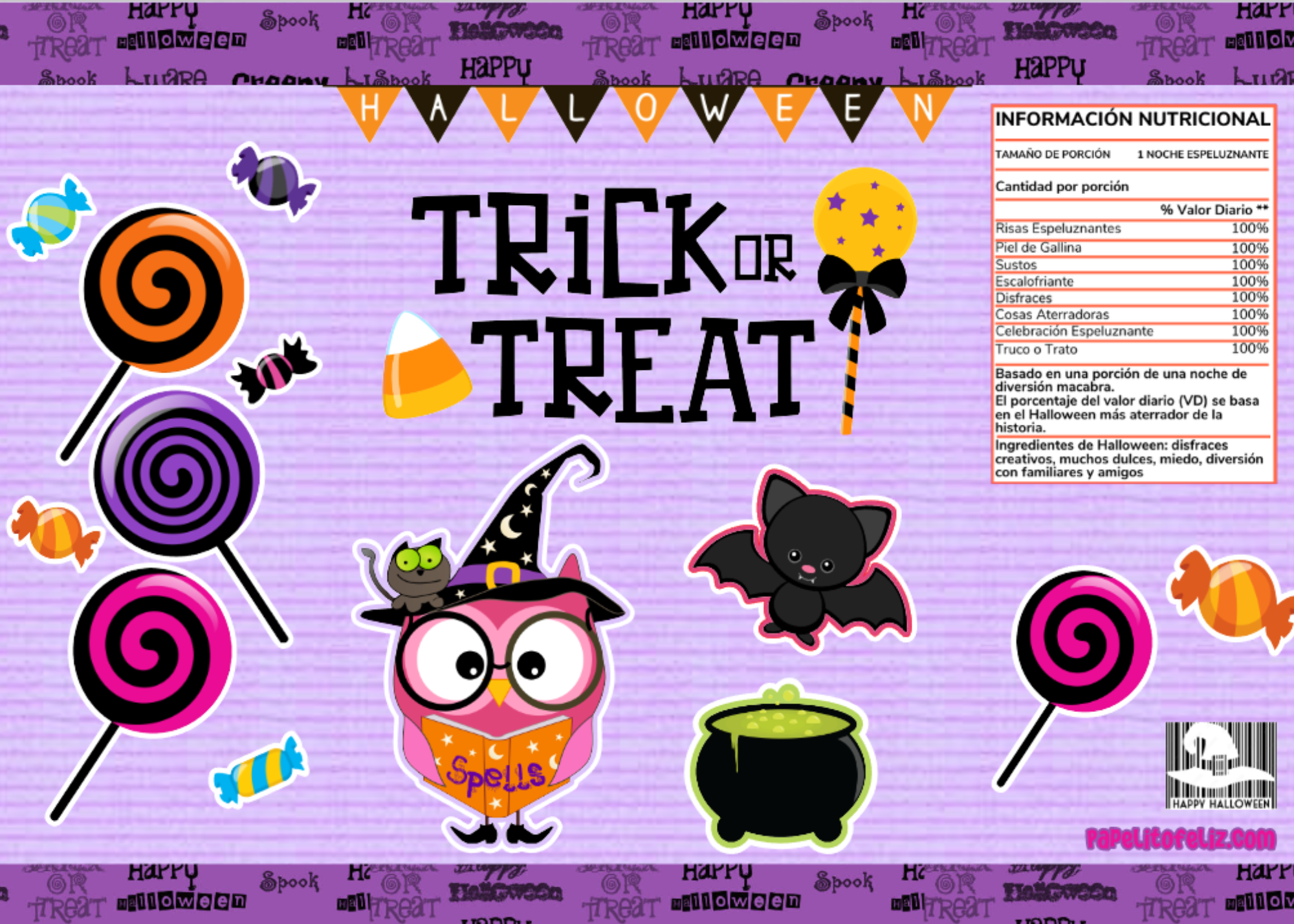 Kit Halloween Snacks